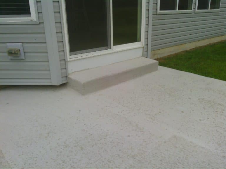 Patio Protecting Concrete Buyer's Inspection Service