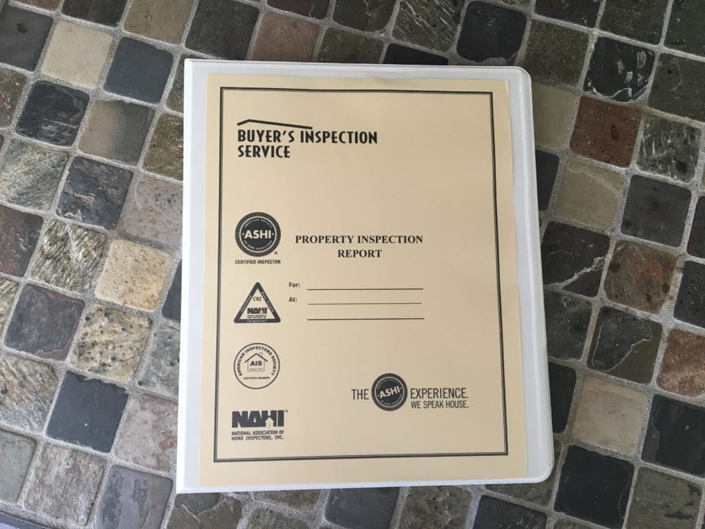 Sample Home Inspection Report with Buyers Inspection Service in Dayton, OH