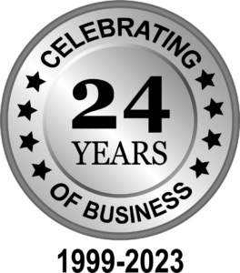 Celebrating 24 Years of Business 1999 - 2023
